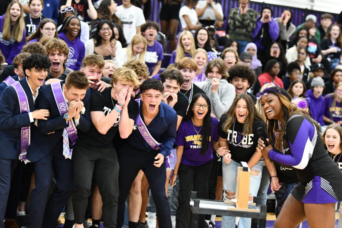 Warriors show off homecoming pride at pep rally
