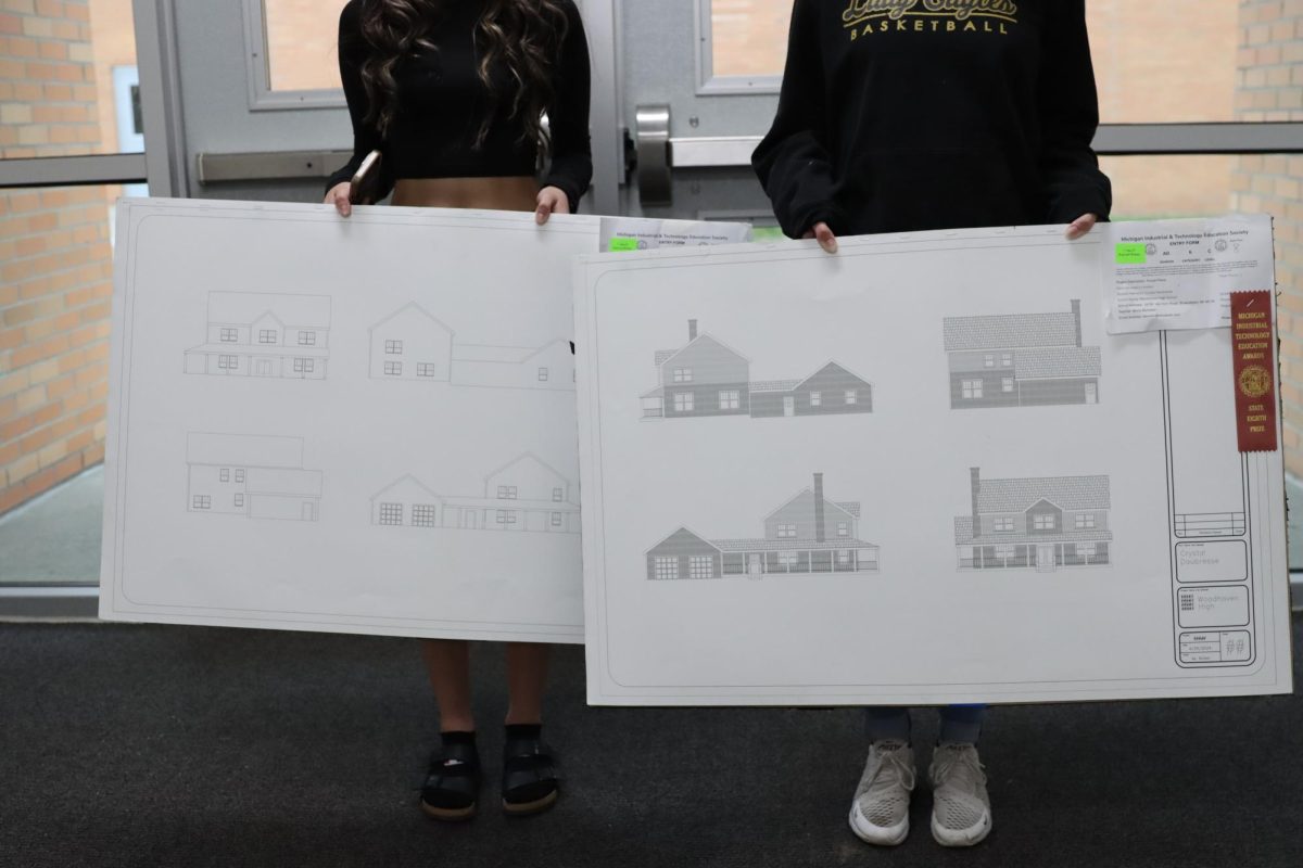 Close up of Jasso and Daubresses house plans