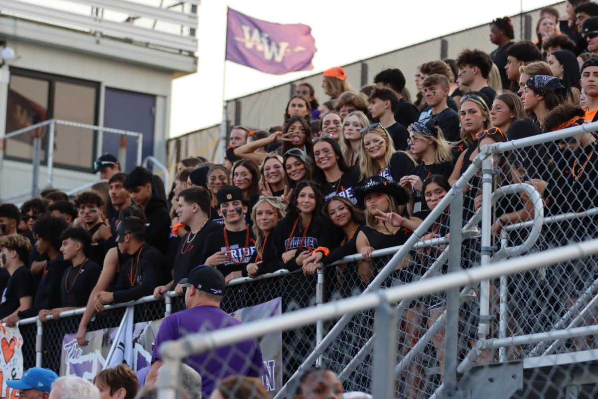 An Inside View of Woodhaven High School’s Student Section