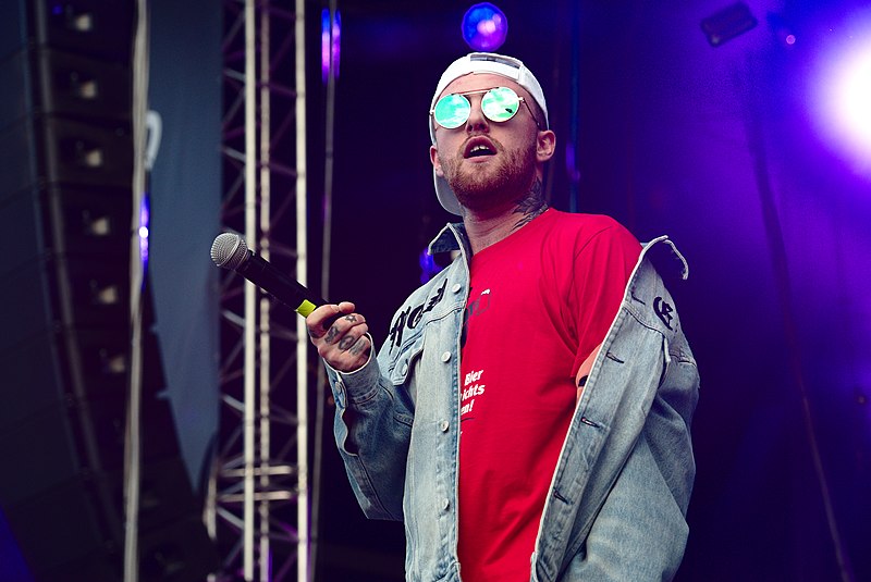 The American rapper Mac Miller at splash! Festival 20 (2017).