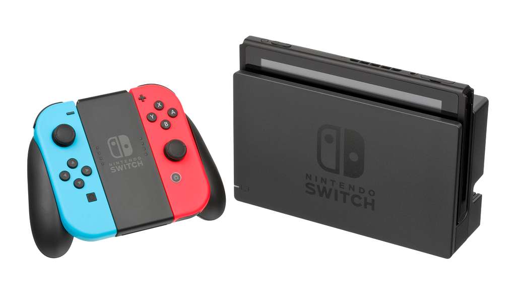 Nintendo Switch Console Docked W Joy Con RB