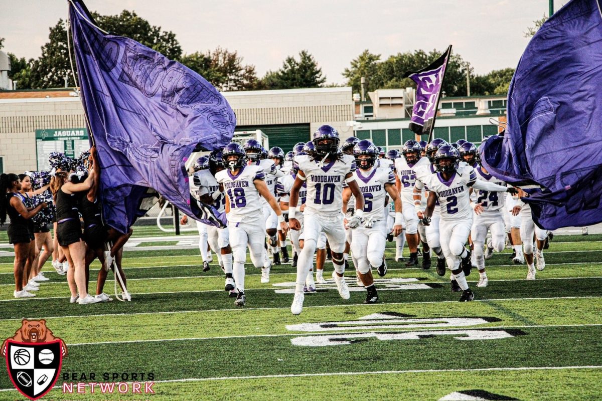 Picture captured by Bear Sports Network