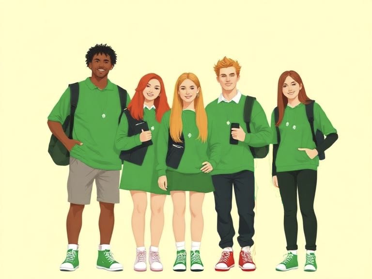 Woodhaven High School’s Saint Patrick’s Day Participation